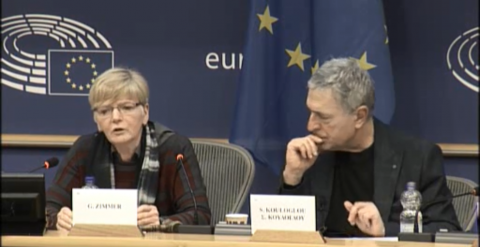 اعضای پارلمان اروپا خانم گابی چیمر و استلیوکولوگلو